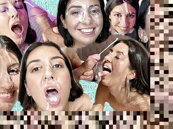 Huge Cumshots Compilation - Facial - Cum in Mouth - Cum Swallow