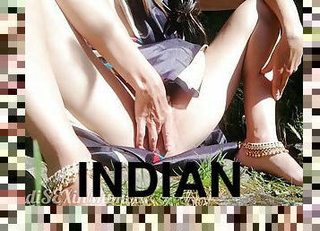 Pretty Indian Girl On Holiday In Lonavala Masturbates In Public
