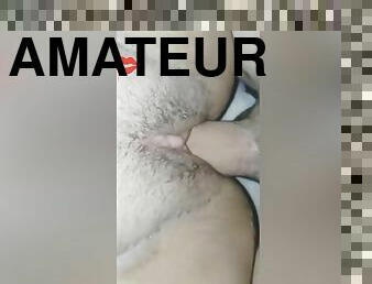 poilue, amateur, maison, ejaculation-interne, poupée