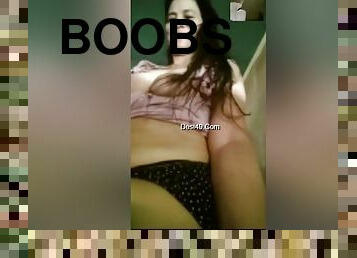 Today Exclusive- Horny Indo Girl Showing Her Boobs And Pussy