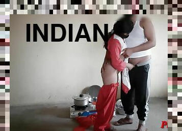 Indian Girl Cooking In Kitchen And Fucked By Stepbrother