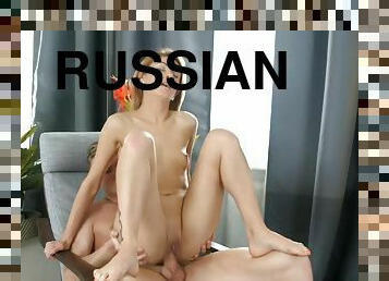 Red Headed Russian Esperanse Gets Some Teen Anal