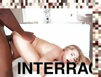 polla-enorme, interracial, rubia