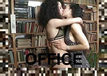 Ersties: Things get kinky in the office with these lesbian lovers