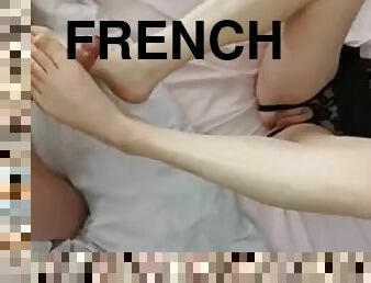 French anal slut, deep anal penetration and dirty creampie in the ass - FULL SEXTAPE