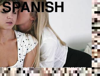 Swinger Spanish Couple Invites Petite Russian Girl For Threesome