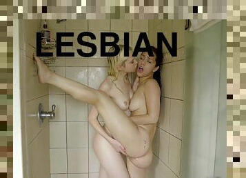 lesbian-lesbian, basah