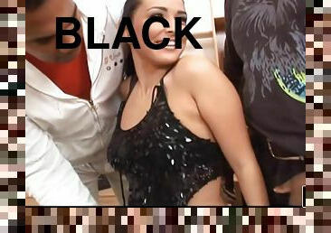 Karmen Takes Some Big Black Dicks - interracial porn