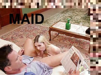 Big male stick master sodomized fucks maid slaves