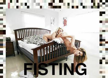 fisting, fitta-pussy, lesbisk, leksak, hardcore, galen, fingerknull, söt, dildo, brutal