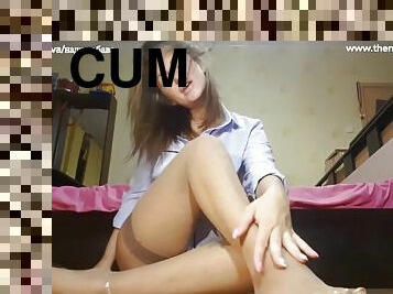 bdsm-seks-kasar-dan-agresif, budak, kaki, sperma