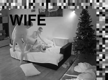 Wife couple hardcore hotel room hidden cam voyeur