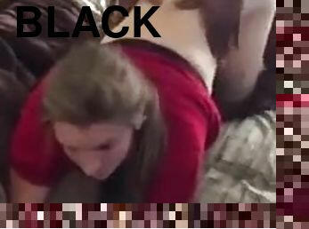 Black man fucks friends chubby white wife