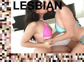 Lesbian 69 Play and Satisfy with Dildo Sex Toys