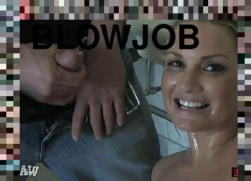 Flower Tucci drinks his pee and blowing his knob
