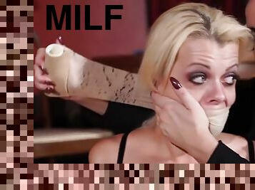 Bondage Blonde MILF Kinky Porn Video