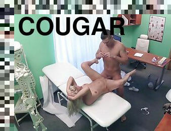 Frisky cougar Masseuse Fucks Doctor 2 - Fake Hospital