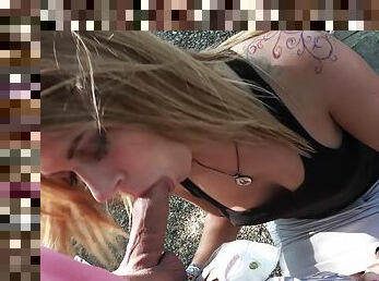 Bubble Arse Blondie Public Seduction 2 - Public Pickups