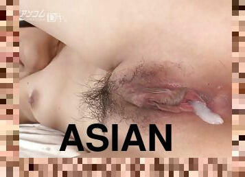 Asian raunchy Karen Asakura exciting creampie clip