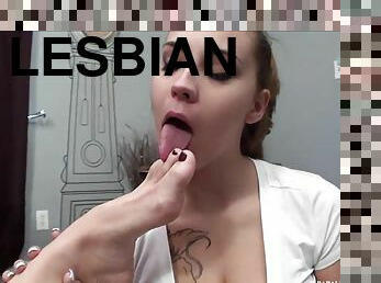 לסבית-lesbian, כפות-הרגליים, פטיש, מציצה-sucking, בהונות