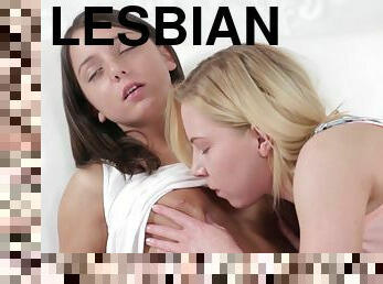 lesbian-lesbian, remaja, bintang-porno, muda-diatas-18, aksi