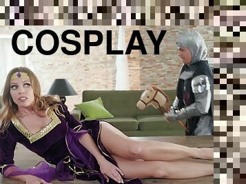 Hot cosplay MILF Britney Amber hardcore porn clip