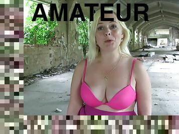 Blondie With Bick Tits Fucks Complete Stranger For Money 1 - Anastacia Xexe