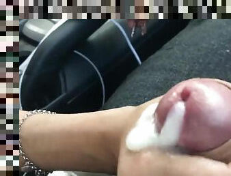 GIVING HEAD And Handjob In Car