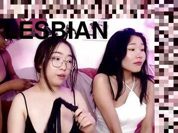 Best friend lesbian threesome