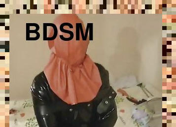 Session 1 part 2 Breathplay Latex Bondage