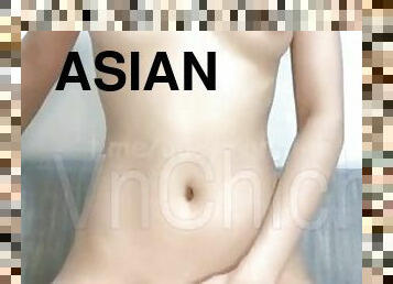 asiatique, babes, ados, bite