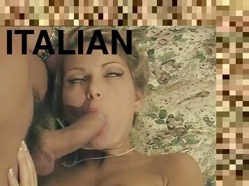Una Famiglia Perversa Scene 1 - Blonde with big ass; Italian vintage anal