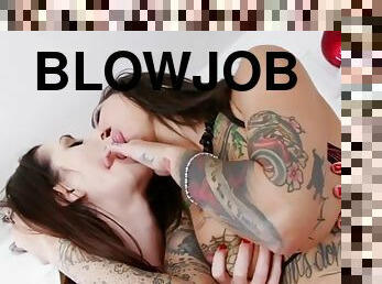 Babe eats sluts anal rose