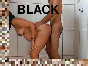 Exciting black preggo mind-blowing adult video