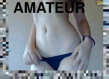 amateur, bailando, a-solas