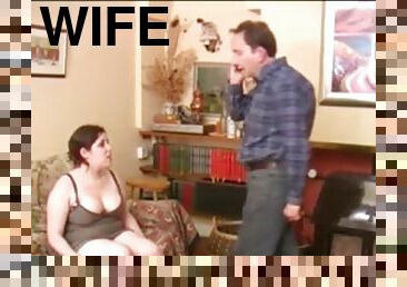 Punishment of chubby wife