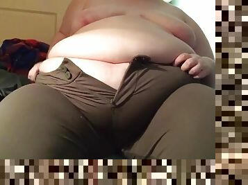 SSBBW belly plays