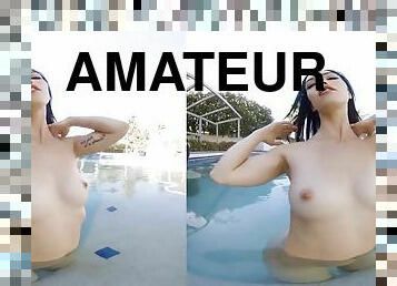 Diana Grace Naughty Pool - Amateur Girl In A Bikini(2K)60fps - Diana grace