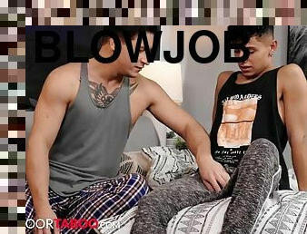 NextDoorTaboo - A hot stud showed his innocent stepbrother the way