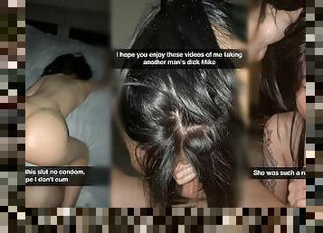 Snapchat Compilation Of 19 year old Teen Cheats on Boyfriend