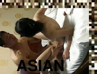 Divorced Colleagues in Various Difficult Poses - Asian homemade hardcore with cumshot