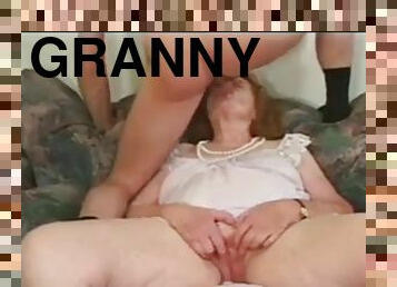 Fat redhead granny fuck man