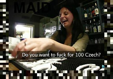 Barmaid Gives Good Service And Better Blowjobs 1 - Tara Tattoo