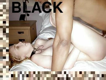 BLACKEDRAW 12 Inch BBC makes White Girl Scream in Hotel - Chloe scott