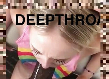 Natalia sloppy deepthroat