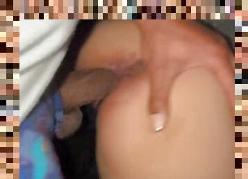 asia, posisi-seks-doggy-style, ekstrem, besar-huge, vagina-pussy, isteri, cumshot-keluarnya-sperma, buatan-rumah, hitam, pasangan