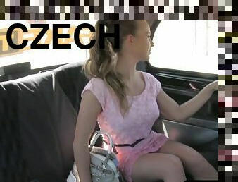 Oral taxi czech fucked in the back