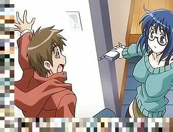 Studious Teen Babe Seduces Her Boyfriend - Uncensored Hentai
