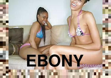 Ebony goddess toilet