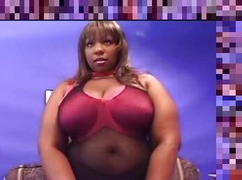 Ebony BBW - BIG NATURAL TITS - Crystal Clear 2006